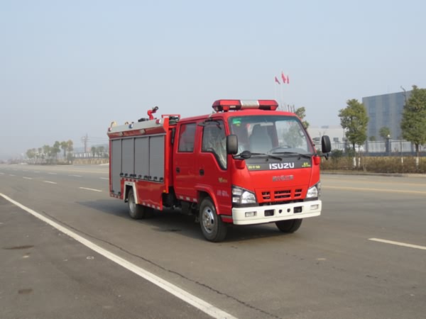 五十铃600P 3吨水罐消防车（国五）