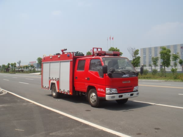 国五江铃2吨水罐消防车